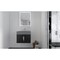 Castello Usa Amazon 24-inch Black Vanity Set with Gray  Top and Chrome Handles CB-MC-24BLK-CHR-2056-GR - alternate 6